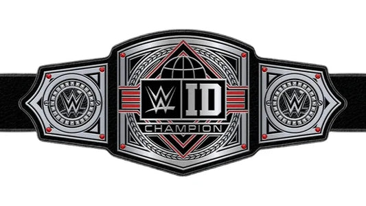 WWE ID Men's Championship Title Belt - WWF Belt