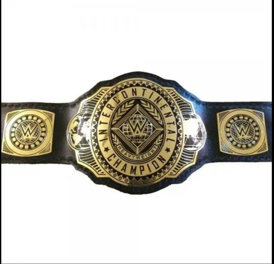 WWE Intercontinental Block Heavyweight Championship Belt - WWF Belt