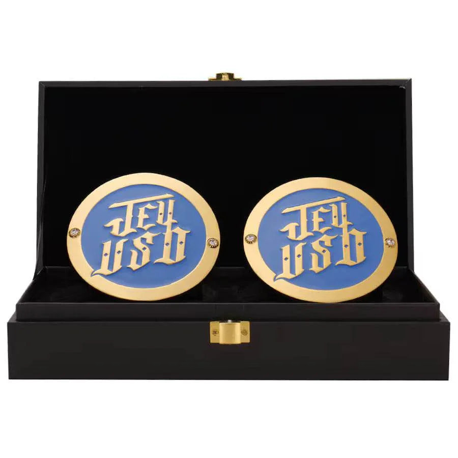 WWE Jey Uso Championship Belt Side Plate Box Set - WWF Belt