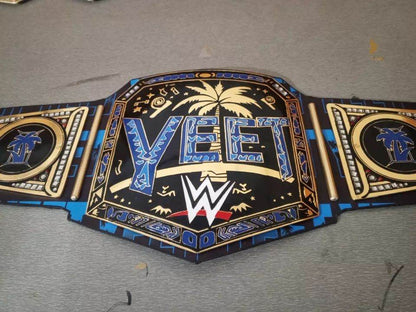 WWE Jey Uso YEET Championship Replica Title Belt - WWF Belt