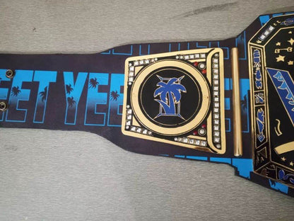 WWE Jey Uso YEET Championship Replica Title Belt - WWF Belt