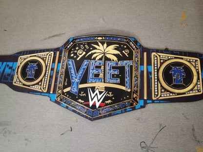 WWE Jey Uso YEET Championship Replica Title Belt - WWF Belt