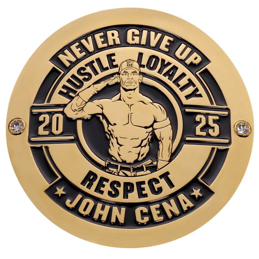 WWE John Cena 17x Championship Replica Side Plate Box Set - WWF Belt
