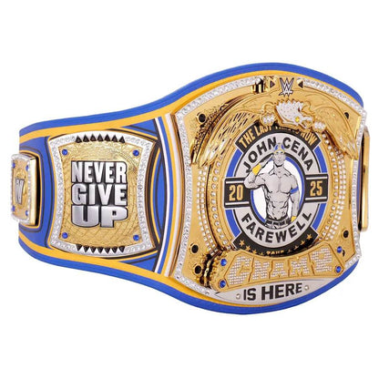 WWE John Cena 2025 Money In The Bank Spinner Championship Belt - WWF Belt