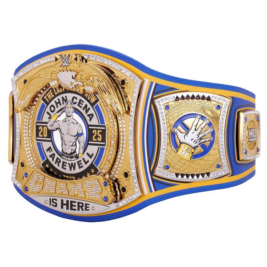 WWE John Cena 2025 Money In The Bank Spinner Championship Belt - WWF Belt