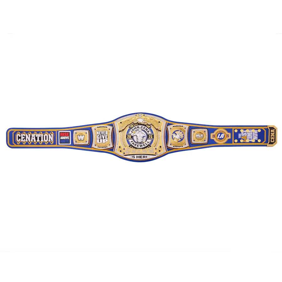 WWE John Cena 2025 Money In The Bank Spinner Championship Belt - WWF Belt