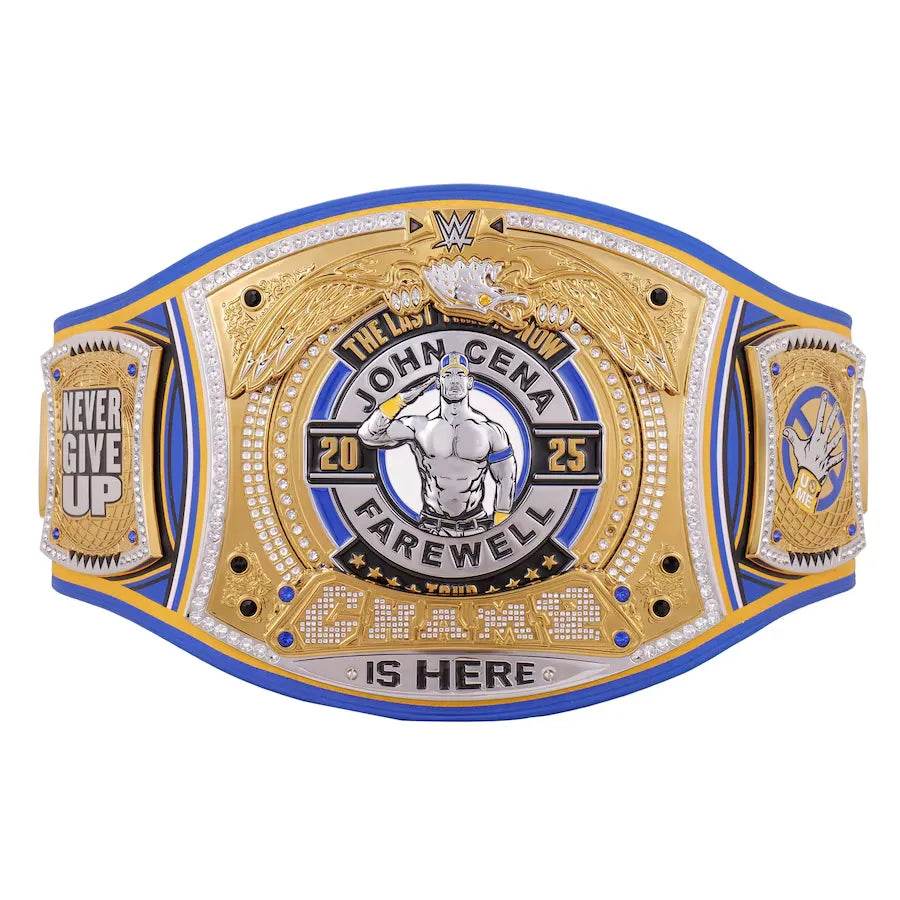 WWE John Cena 2025 Money In The Bank Spinner Championship Belt - WWF Belt