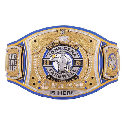 WWE John Cena 2025 Money In The Bank Spinner Championship Belt - WWF Belt