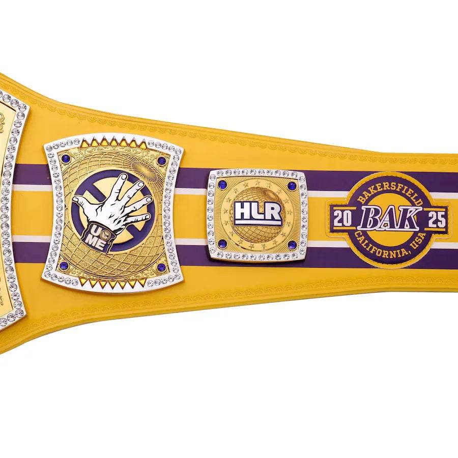 WWE John Cena Farewell Tour 2025 Bakersfield Spinner Championship Belt - WWF Belt