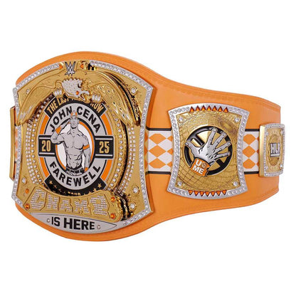 WWE John Cena Farewell Tour 2025 Knoxville Spinner Championship Belt - WWF Belt