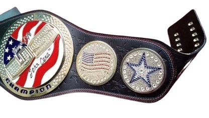 WWE John Cena US Spinner Championship Title Belt - WWF Belt