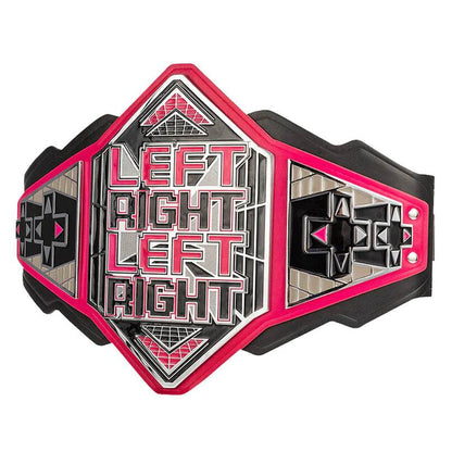 WWE Left Right Left Right LRLR Wrestling Championship Title Belt - WWF Belt