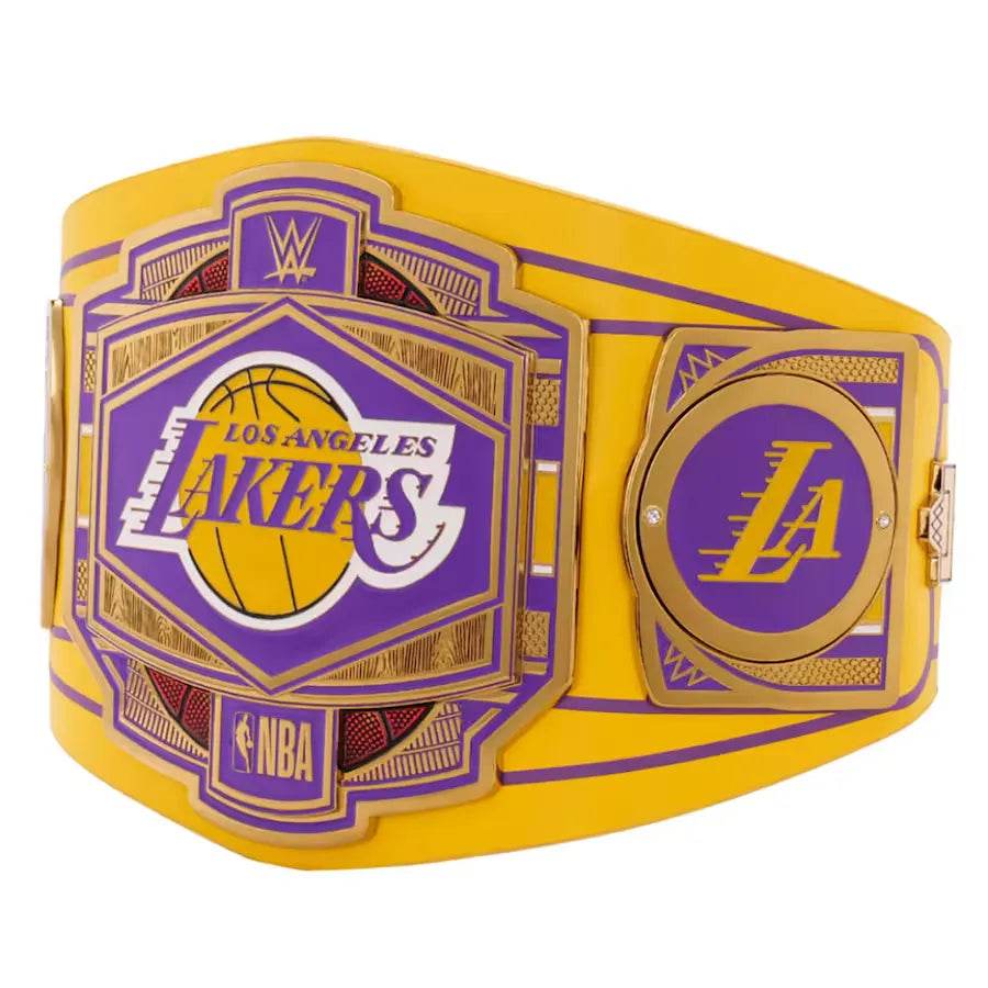 WWE Los Angeles Lakers NBA Legacy Championship Title Belt - WWF Belt