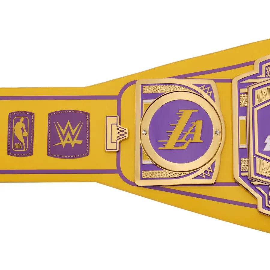 WWE Los Angeles Lakers NBA Legacy Championship Title Belt - WWF Belt