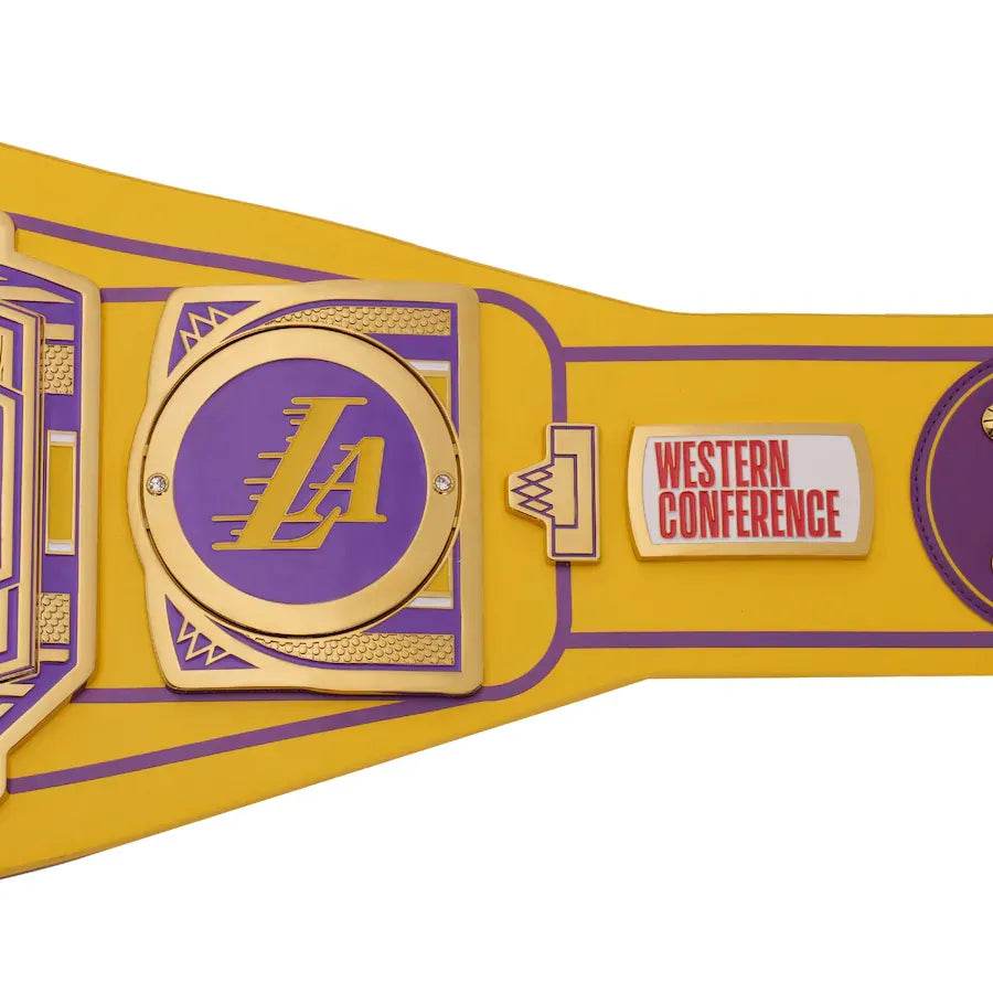 WWE Los Angeles Lakers NBA Legacy Championship Title Belt - WWF Belt