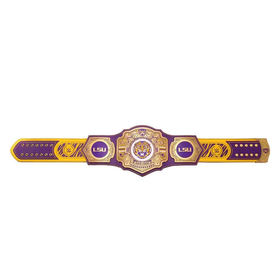 WWE LSU Tigers College Legacy Championship Title Belt - WWF Belt