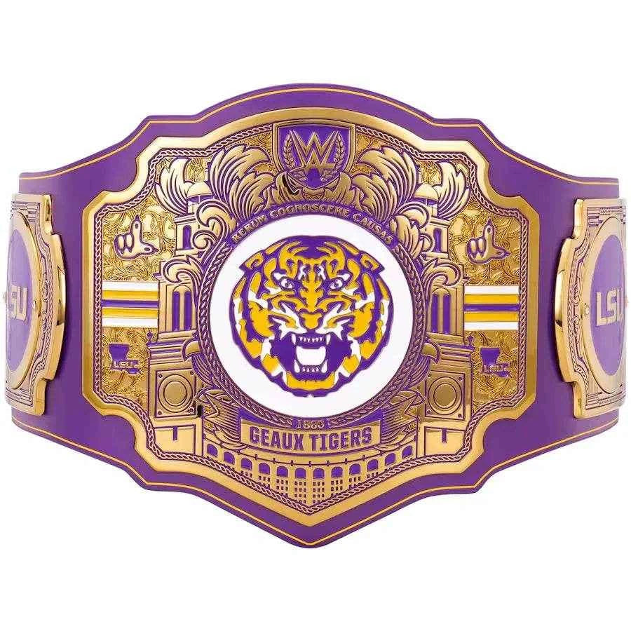 WWE LSU Tigers College Legacy Championship Title Belt
