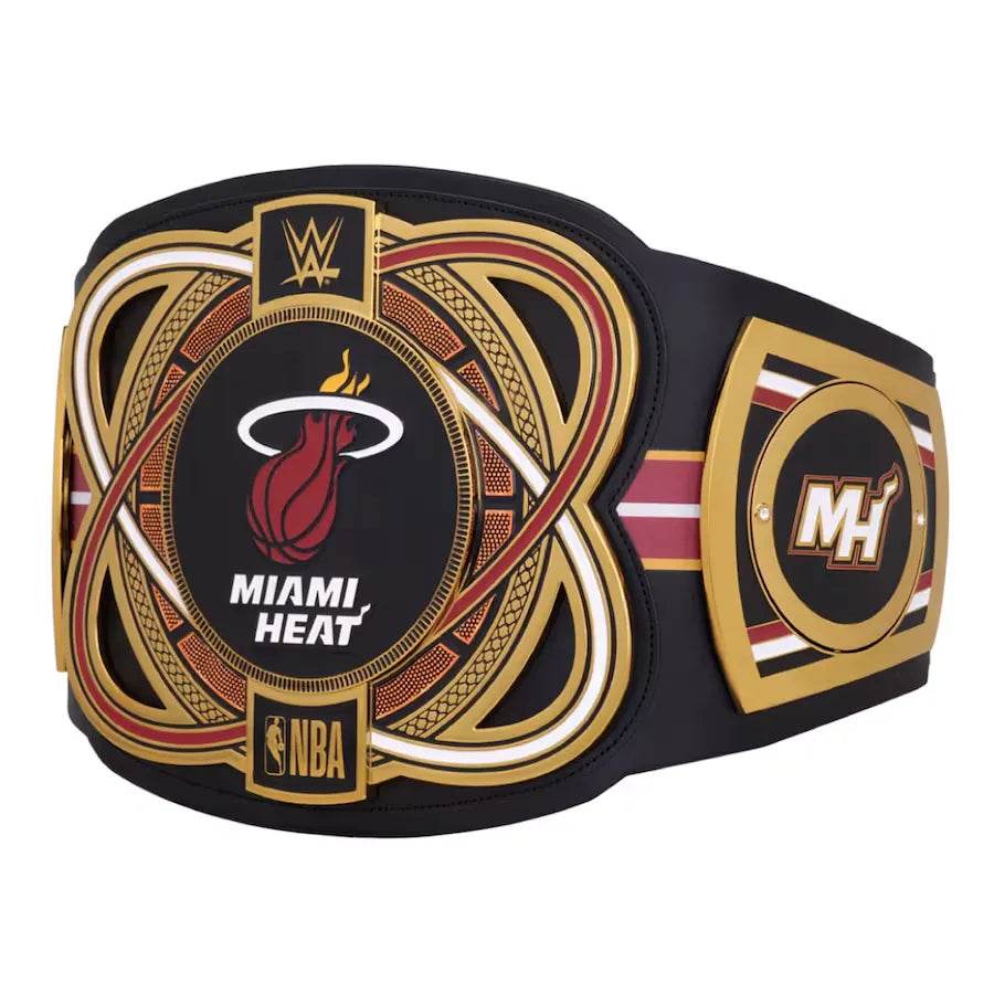 WWE Miami Heat NBA Legacy Championship Title Belt - WWF Belt
