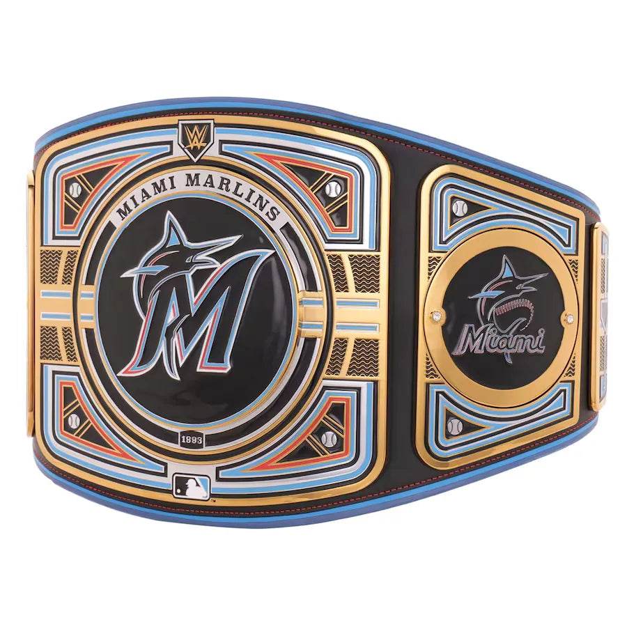 WWE Miami Marlins MLB Legacy Championship Title Belt - WWF Belt