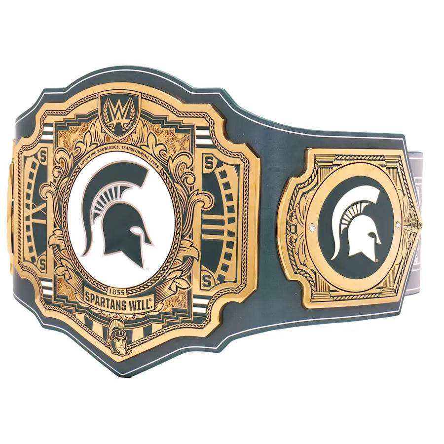 WWE Michigan State Spartans College Legacy Championship Belt - WWF Belt