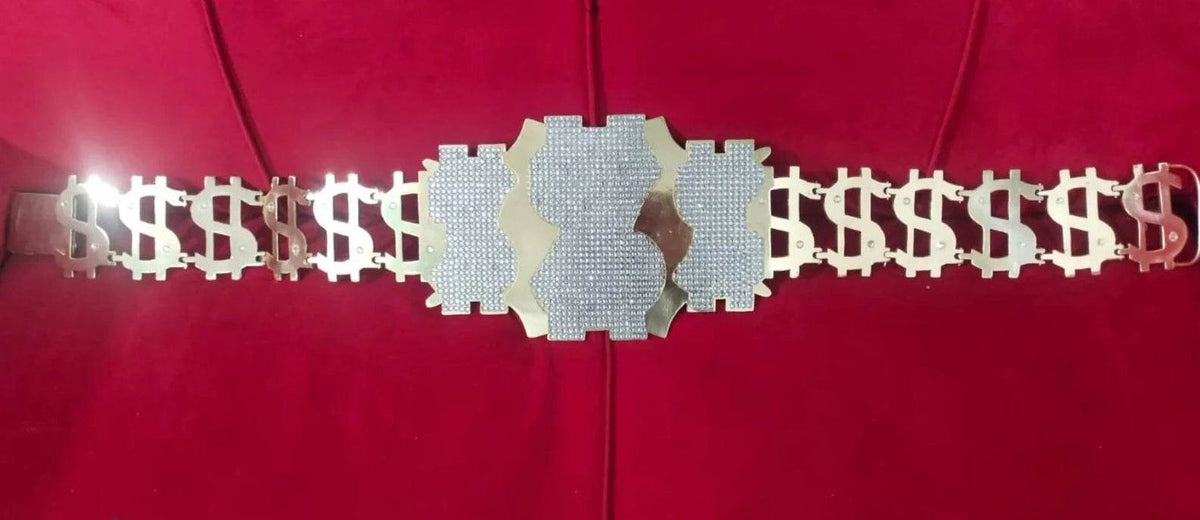 WWE Million Dollar Ted DiBiase Championship Title Belt - WWF Belt