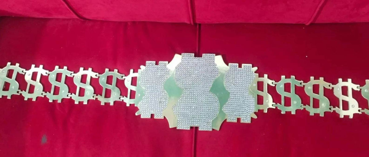 WWE Million Dollar Ted DiBiase Championship Title Belt - WWF Belt