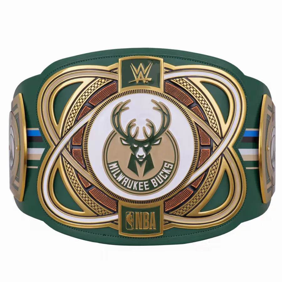 WWE Milwaukee Bucks NBA Legacy Championship Title Belt - WWF Belt