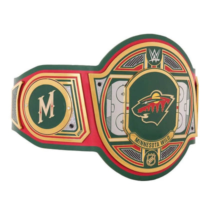 WWE Minnesota Wild NHL Legacy Championship Title Belt - WWF Belt