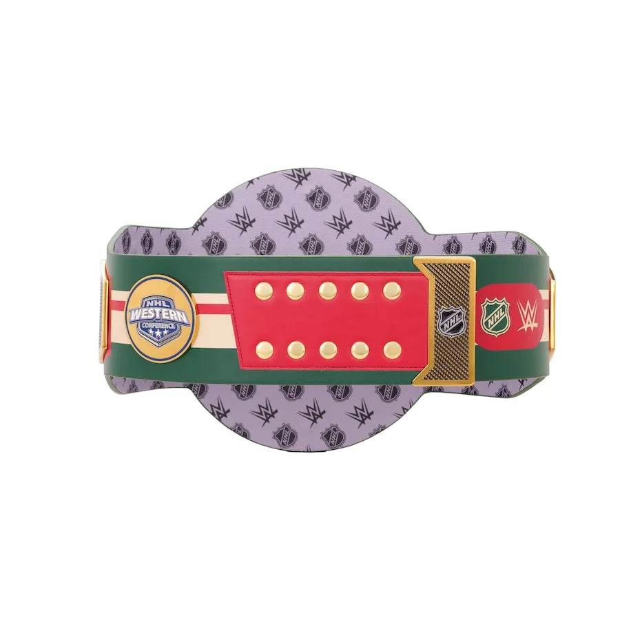 WWE Minnesota Wild NHL Legacy Championship Title Belt - WWF Belt