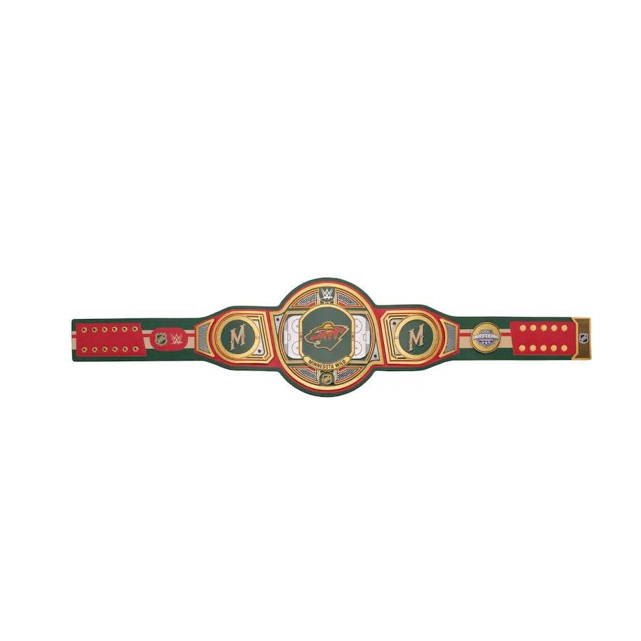 WWE Minnesota Wild NHL Legacy Championship Title Belt - WWF Belt