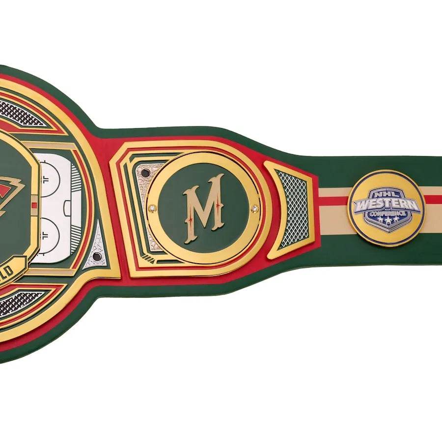 WWE Minnesota Wild NHL Legacy Championship Title Belt - WWF Belt