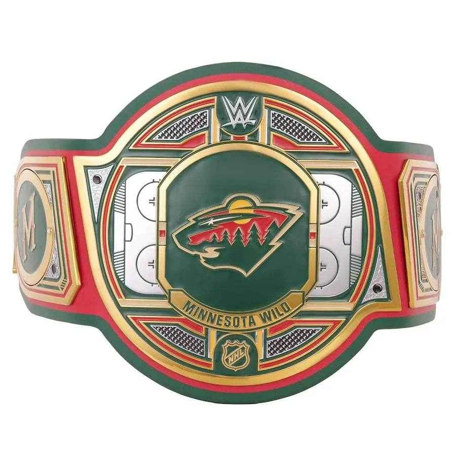 WWE Minnesota Wild NHL Legacy Championship Title Belt