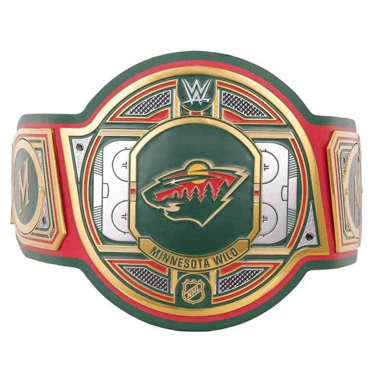 WWE Minnesota Wild NHL Legacy Championship Title Belt