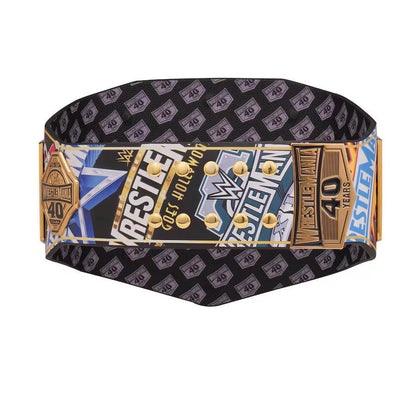 WWE Modern Era 40 Years Of WrestleMania Replica Title Belt - WWF Belt