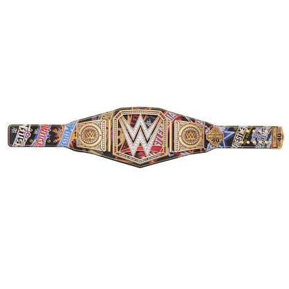 WWE Modern Era 40 Years Of WrestleMania Replica Title Belt - WWF Belt