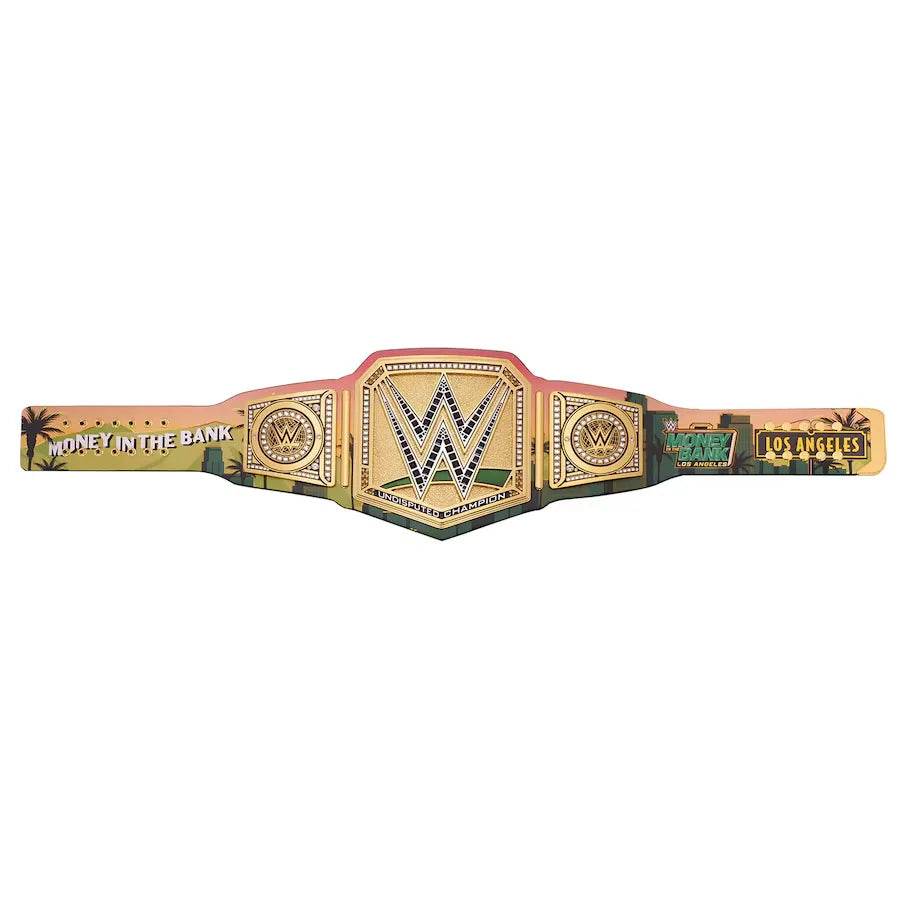 WWE Money In The Bank 2025 Los Angeles Undisputed Championship Belt - WWF Belt