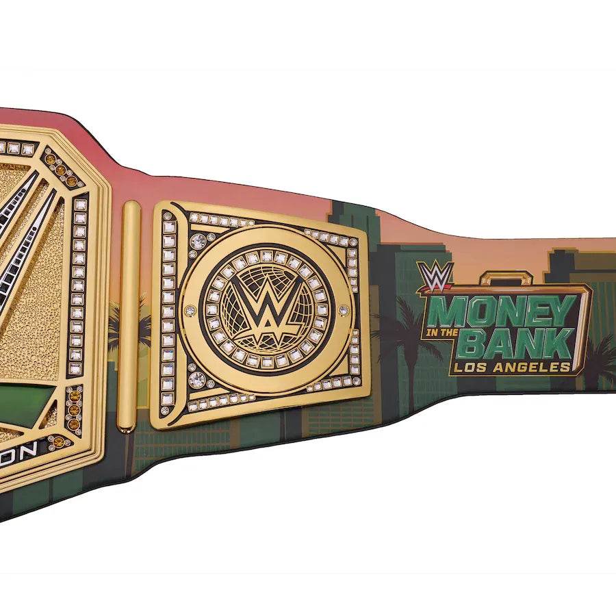 WWE Money In The Bank 2025 Los Angeles Undisputed Championship Belt - WWF Belt