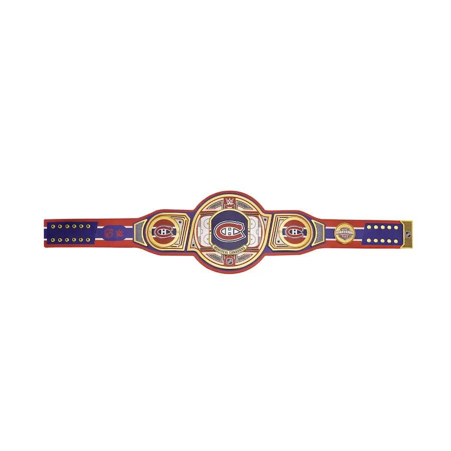 WWE Montreal Canadiens NHL Legacy Championship Title Belt - WWF Belt