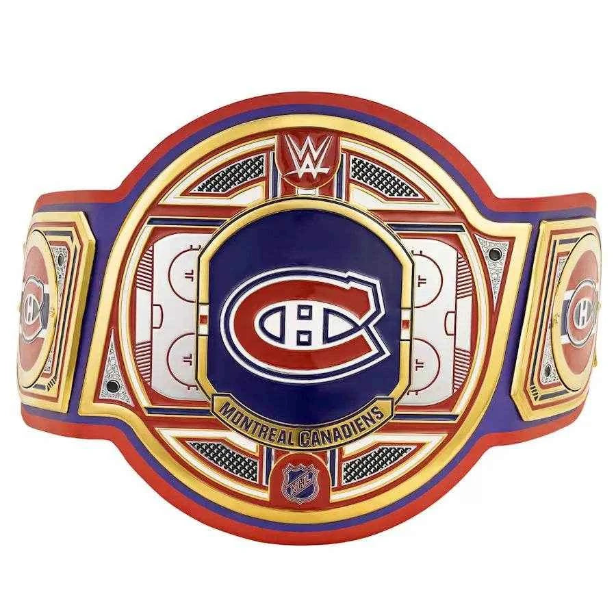 WWE Montreal Canadiens NHL Legacy Championship Title Belt