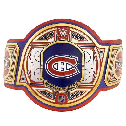 WWE Montreal Canadiens NHL Legacy Championship Title Belt