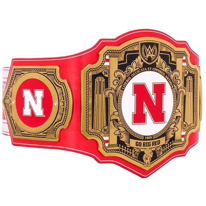 WWE Nebraska Huskers College Legacy Championship Title Belt - WWF Belt