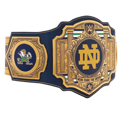WWE Notre Dame Fighting Irish College Legacy Championship Belt - WWF Belt