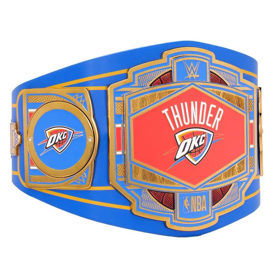 WWE Oklahoma City Thunder NBA Legacy Championship Title Belt - WWF Belt