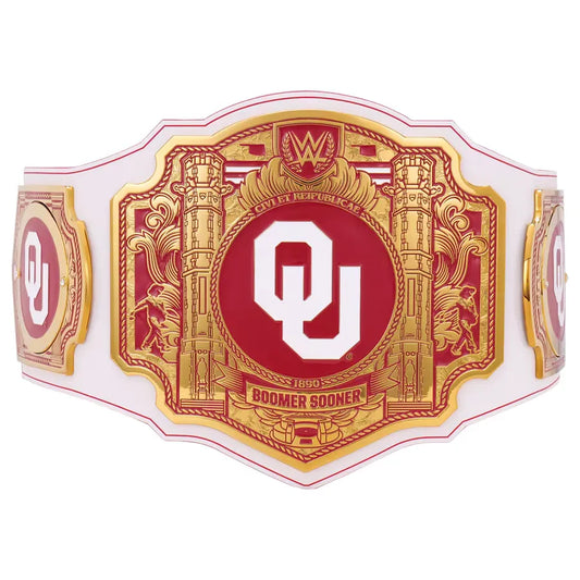 wwe-oklahoma-sooners-legacy-championship-title-belt