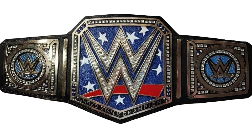 WWE Old School United States Championship Title Belt - WWF Belt