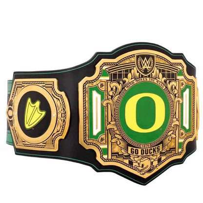 WWE Oregon Ducks College Legacy Championship Title Belt
