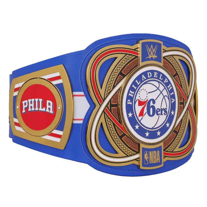 WWE Philadelphia 76ers NBA Legacy Championship Title Belt - WWF Belt