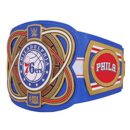 WWE Philadelphia 76ers NBA Legacy Championship Title Belt - WWF Belt