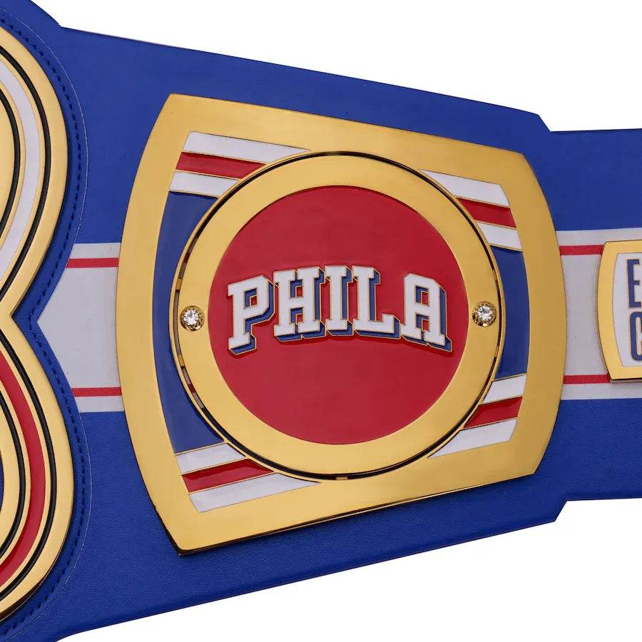 WWE Philadelphia 76ers NBA Legacy Championship Title Belt - WWF Belt