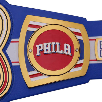 WWE Philadelphia 76ers NBA Legacy Championship Title Belt - WWF Belt